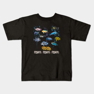 Fish tank Kids T-Shirt